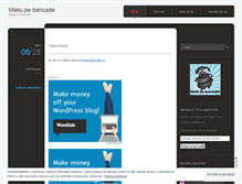 Tablet Screenshot of mielu007.wordpress.com
