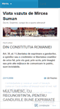 Mobile Screenshot of mirceasuman.wordpress.com