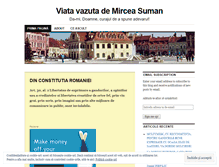 Tablet Screenshot of mirceasuman.wordpress.com