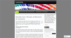 Desktop Screenshot of comunarte.wordpress.com