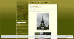 Desktop Screenshot of ericaemlondres.wordpress.com