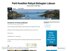 Tablet Screenshot of keadilanlabuan.wordpress.com