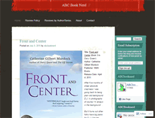 Tablet Screenshot of abcbooknerd.wordpress.com