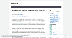 Desktop Screenshot of htcarticle.wordpress.com