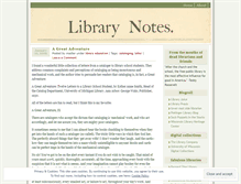 Tablet Screenshot of libnotes.wordpress.com
