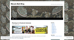 Desktop Screenshot of macambali.wordpress.com