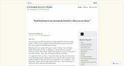 Desktop Screenshot of confirmstatushere.wordpress.com