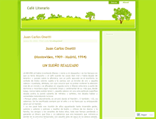 Tablet Screenshot of cafetecliterario.wordpress.com