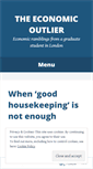 Mobile Screenshot of economicoutlier.wordpress.com