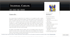 Desktop Screenshot of iglesiasphd.wordpress.com