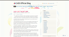 Desktop Screenshot of cassclub.wordpress.com