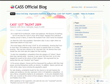 Tablet Screenshot of cassclub.wordpress.com