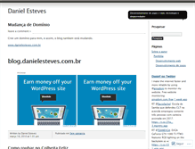 Tablet Screenshot of danielesteves.wordpress.com