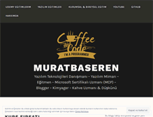 Tablet Screenshot of muratbaseren.wordpress.com