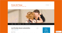Desktop Screenshot of cosasdeltango.wordpress.com