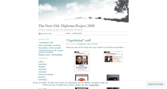 Desktop Screenshot of newold.wordpress.com