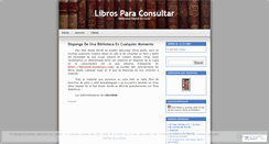 Desktop Screenshot of libroweb.wordpress.com