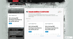 Desktop Screenshot of antywirusypl.wordpress.com