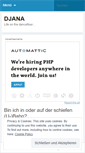 Mobile Screenshot of djana.wordpress.com