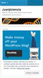 Mobile Screenshot of juanjiciencia.wordpress.com