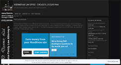 Desktop Screenshot of doermerlaw.wordpress.com