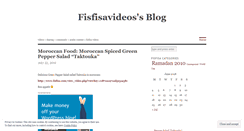 Desktop Screenshot of fisfisavideos.wordpress.com