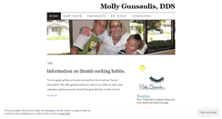 Desktop Screenshot of growsmileshine.wordpress.com