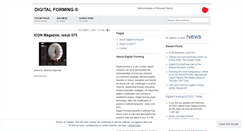 Desktop Screenshot of digiform.wordpress.com