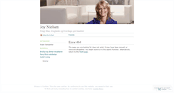 Desktop Screenshot of joynielsen.wordpress.com