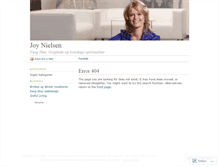 Tablet Screenshot of joynielsen.wordpress.com