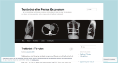 Desktop Screenshot of pectusexcavatumbloglog.wordpress.com