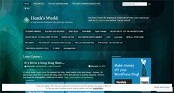 Desktop Screenshot of heathsworld.wordpress.com