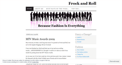 Desktop Screenshot of letsfrockandroll.wordpress.com