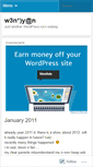 Mobile Screenshot of criswen.wordpress.com