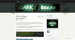 Desktop Screenshot of darkoceangame.wordpress.com