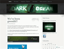 Tablet Screenshot of darkoceangame.wordpress.com