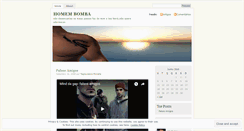 Desktop Screenshot of homembomba.wordpress.com