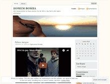Tablet Screenshot of homembomba.wordpress.com