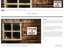 Tablet Screenshot of houseofdust.wordpress.com