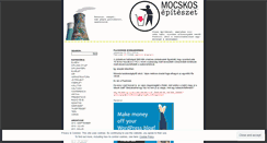 Desktop Screenshot of mocskosepiteszet.wordpress.com