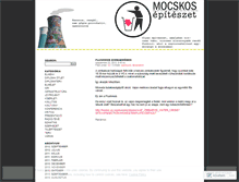 Tablet Screenshot of mocskosepiteszet.wordpress.com