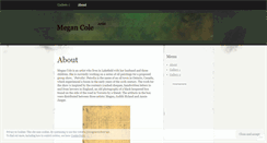 Desktop Screenshot of megancoleart.wordpress.com