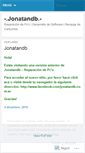 Mobile Screenshot of jonatandb.wordpress.com