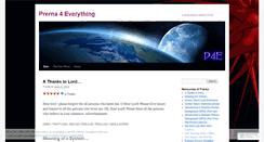 Desktop Screenshot of prerna4everything.wordpress.com