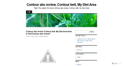 Desktop Screenshot of contourabs133.wordpress.com