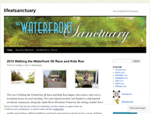 Tablet Screenshot of lifeatsanctuary.wordpress.com