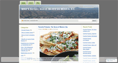 Desktop Screenshot of mikesnotes.wordpress.com