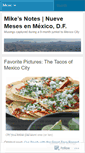 Mobile Screenshot of mikesnotes.wordpress.com