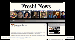 Desktop Screenshot of eiufresh.wordpress.com