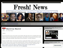 Tablet Screenshot of eiufresh.wordpress.com